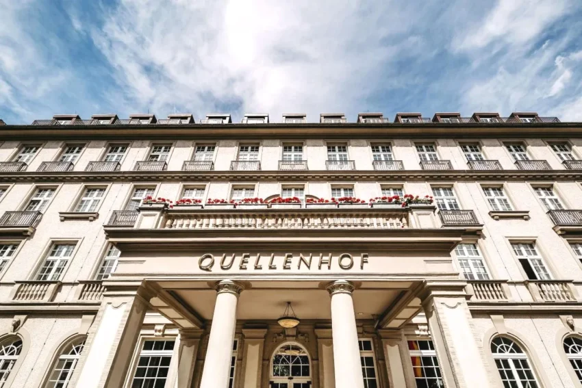 Luxuriöses Fünf-Sterne-Hotel Parkhotel Quellenhof Aachen in Aachen-Mitte